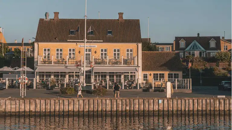 Præstø Havn set fra vandsiden