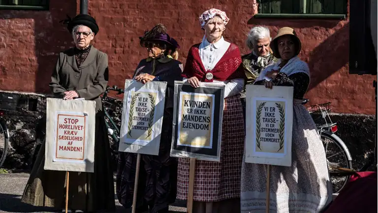 Fire kvinder til gyldne dage i Præstø