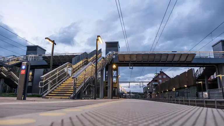 Perron på Vordingborg Station
